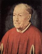 Jan Van Eyck Portrat des Kardinal Nicholaes Albergati Spain oil painting artist